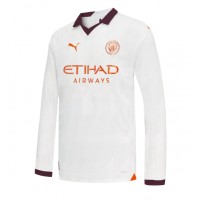 Manchester City Replica Away Shirt 2023-24 Long Sleeve